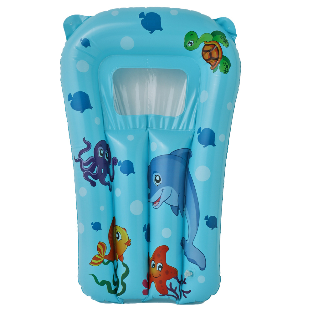 Small - Unhandled - Blue Dolphins, Child Inflated Floats (different sizes)